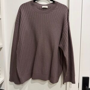 Babaton Women's Crewneck Sweater - Taupe ARITZIA